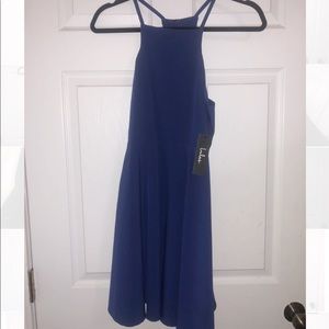 Blue Lulus mini dress